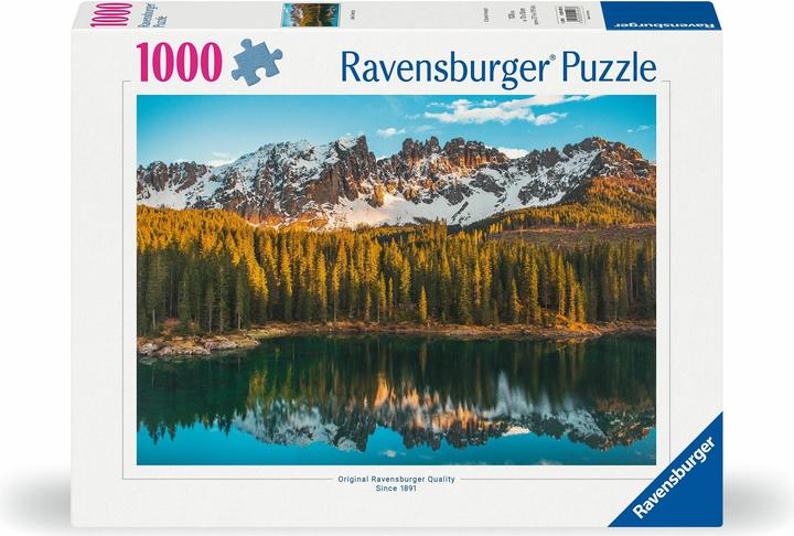 Actual product image Ravensburger Lac de Carezza (1000 pieces)