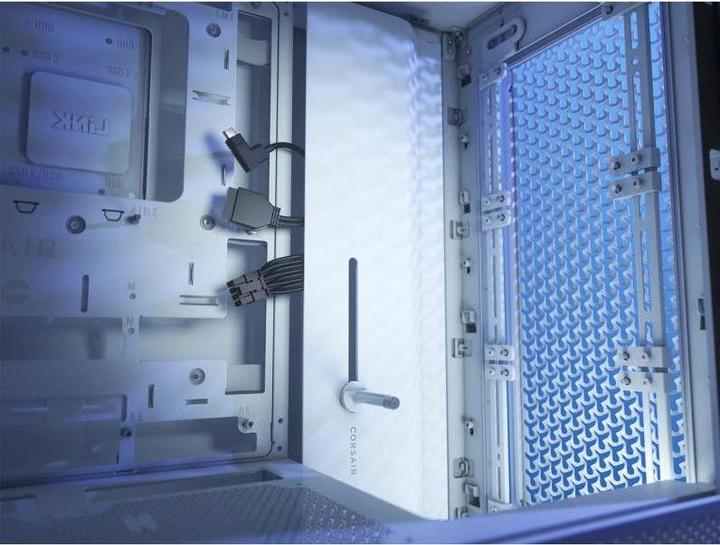 Produktbild Corsair 4000D FRAME WHITE MID CASE (Mini-ITX, ATX, E-ATX, mATX)