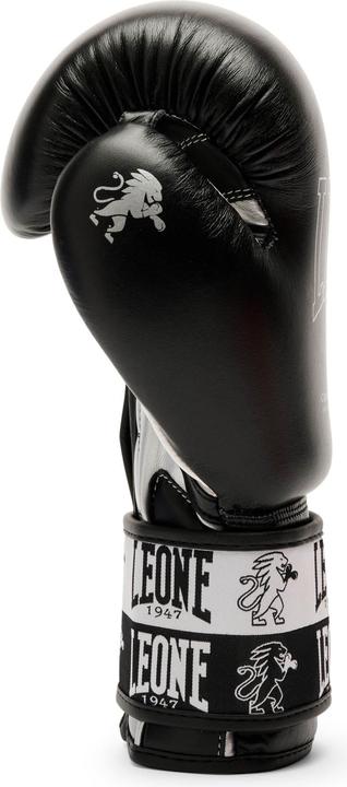 Image du produit Leone Gants de boxe Iconic Noir GN208 (14 OZ, Taille unique)