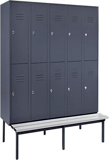 Image du produit Wolf Vestiaire mi-hauteur avec piètement banc (150 cm, 214 cm)