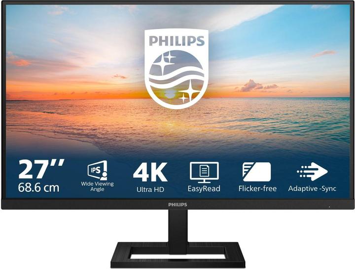 Actual product image Philips MMD 27E1N1900AE/00 IPS Monitor,,, Speakers, height adjustable, 2x HDMI, USB Hub, 2x USB 3.2, PD (3840 x 2160 Pixels, 27")