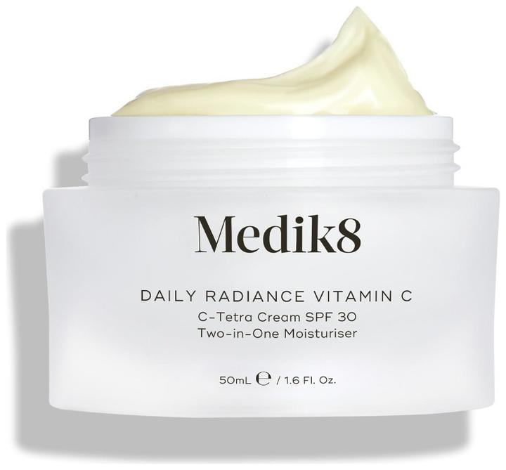 Image du produit Medik8 Crème Éclat quotidienne Vitamine C C-Tetra SPF 30 Hydratant deux-en-un 50ml (Lait pour le corps, 50 ml)