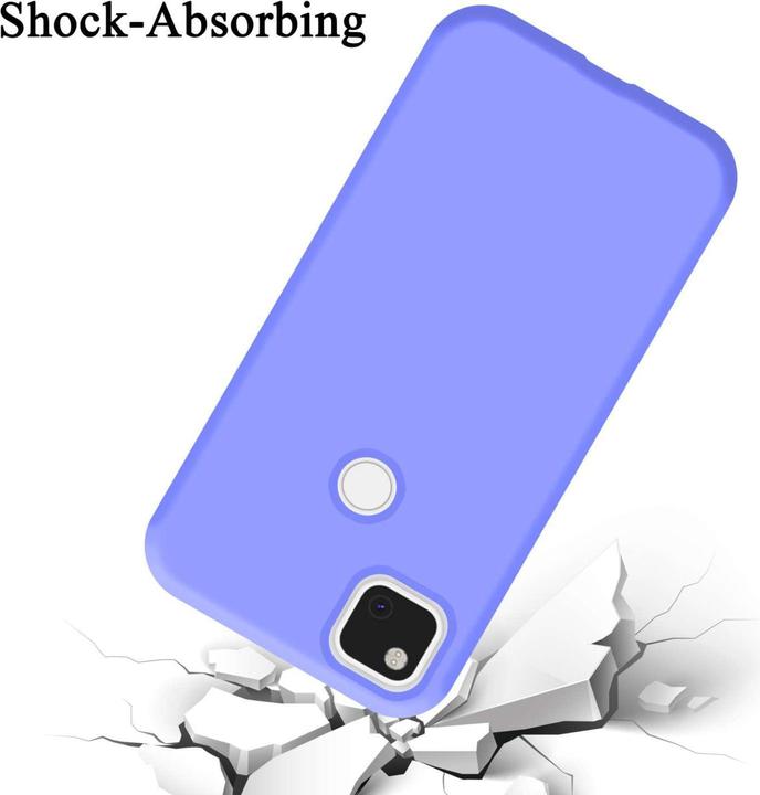 Immagine prodotto Cadorabo Custodia per Google PIXEL 4A 5G TPU Liquid Silicone Case (Google Pixel 4a 5G)