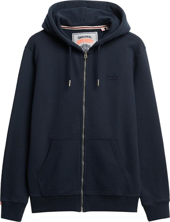 Produktbild Superdry Vest Essential Logo Zip Hoodie Hb M2014128b Eclipse Navy Mannen Maat - XXL (XXL)