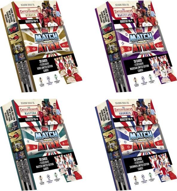 Immagine prodotto Topps Partita Attax Uefa (Inglese, Display del booster)