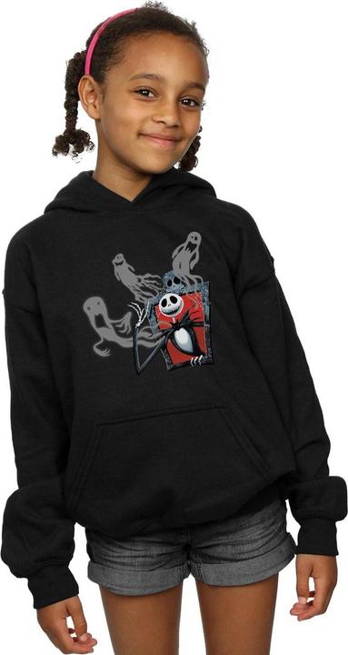 Actual product image Disney Girls Nightmare Before Christmas Ghosts Of Jack Hoodie (140, 146)