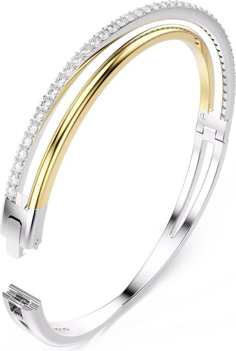 Produktbild Swarovski Hyperbola Armreif Rundschliff Weiss (Swarovski Metall)