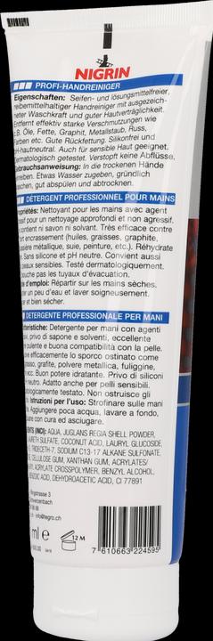 Produktbild Nigrin Profi-Handreiniger (Flüssigseife, 250 ml)