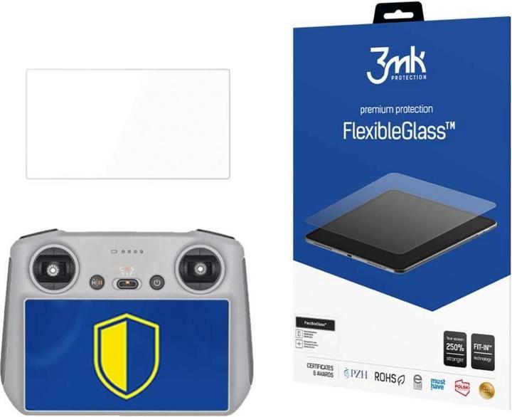3MK Hybridglas für DJI RM330 RC Controller (Drohnen Displayschutz, DJI RC)
