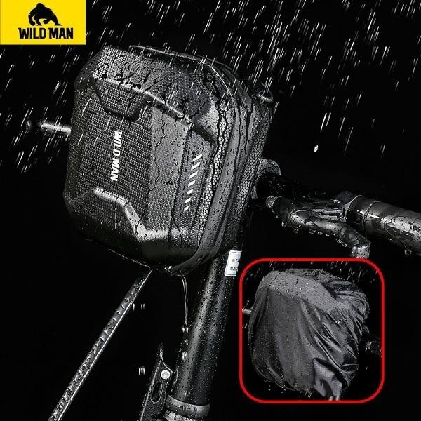 Actual product image Wildman Etui/uchwyt na rower E18 sakwa na ramę czarna/black