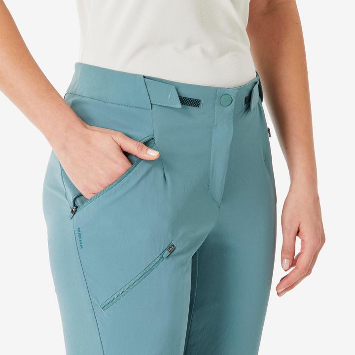 Actual product image Quechua Wanderhose Damen - MH500 grün (W42/L31)
