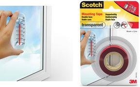 Produktbild Scotch Scotch-Fix Transparentes Montageband (19 mm)
