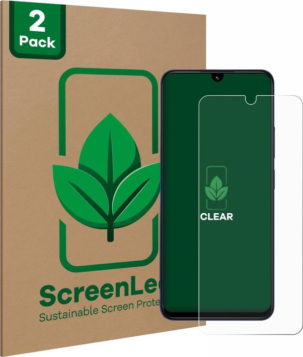 Productafbeelding ScreenLeaf Beschermfolie duurzame screenprotector screenprotector folie helder transparant (2 Stuk, Xiaomi Redmi 14C)