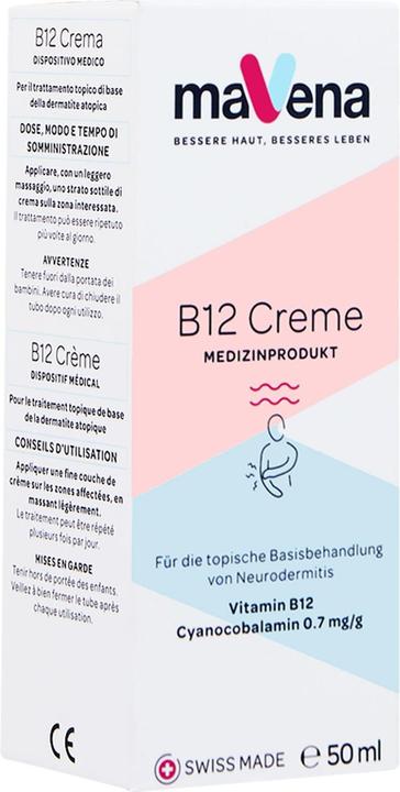 Image du produit Mavena Vitamine B12 (Crème pour le corps, 50 ml)