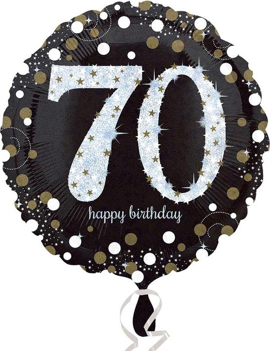 Image du produit Amscan BF FB Sparkling Birthday 70 (5 x)