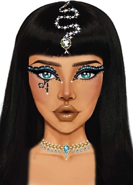 Actual product image Leg Avenue Face Jewels - Cleopatra