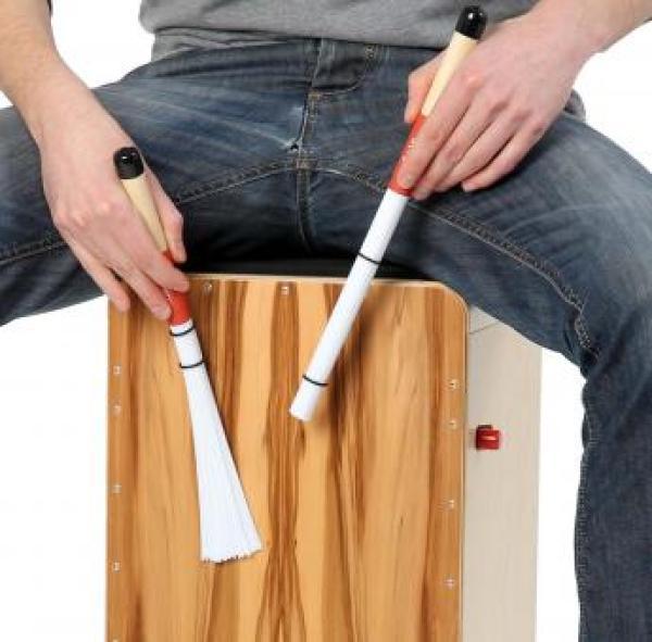Immagine prodotto Sela SE035 Spazzola per cajon con 180 fibre di nylon (Cajon)