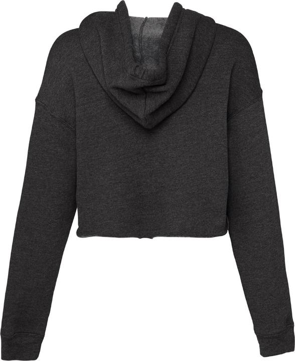 Actual product image Bella Canvas Womens/Ladies Fleece Crop Hoodie (L)