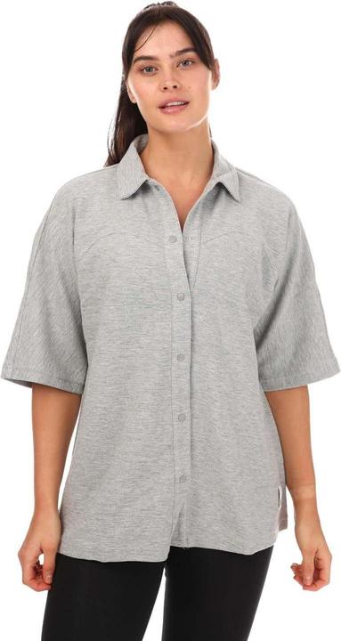 Actual product image adidas Womens/Ladies Terrycloth Lounge Shirt (34 D)
