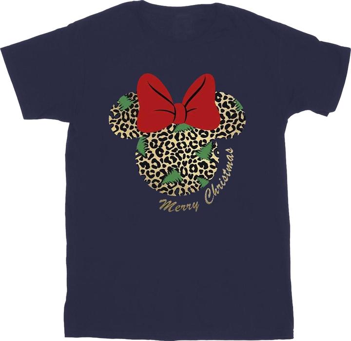 Produktbild Disney Minnie Mouse Leopard Christmas TShirt (L)