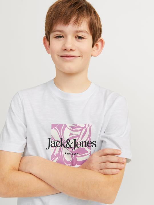 Produktbild Jack & Jones Jorlafayette Branding Tee Ss Crew Jnr (164)