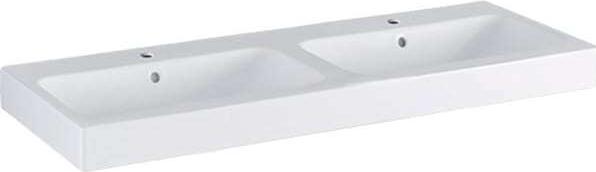 Actual product image Geberit Keramag / double washbasin iCon 120 cm white 124120000 (480 mm, 1200 mm)