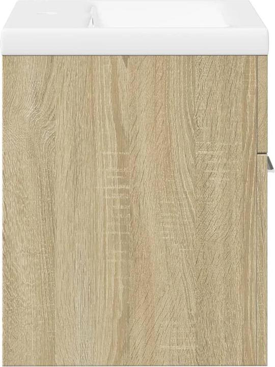 Produktbild VidaXL Waschbeckenunterschrank Wand Unterschrank Badschrank mit Einbaubecken