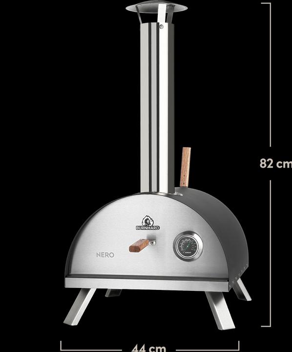 Image du produit Burnhard Nero (Four à pizza à bois)