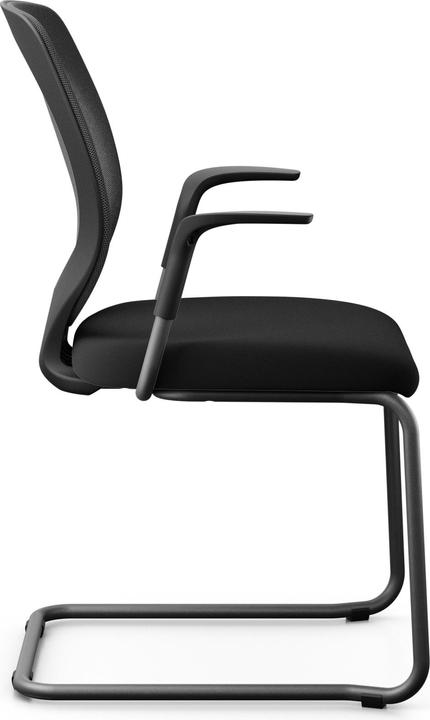 Actual product image Giroflex 353 Besucherstuhl Netzrücken mit Armlehnen XTREME