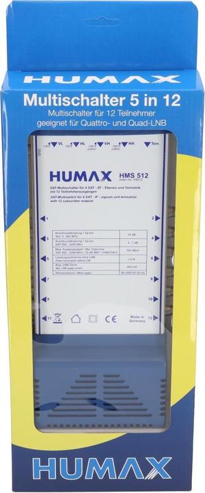 Productafbeelding Humax HMS 512 (Multischakelaar)