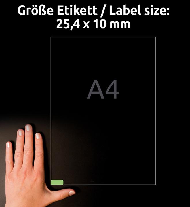 Produktbild Avery Organisationsetiketten grün