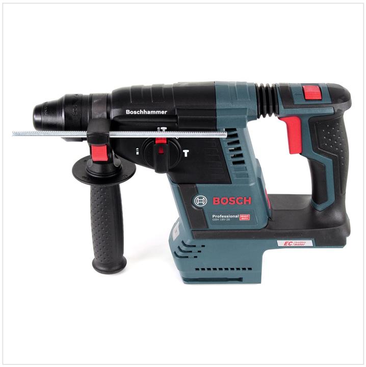 Actual product image Bosch Professional Bosch GBH 18 V-26 Professional SDS-plus Cordless Rotary Hammer + 2x Batteries GBA 5 Ah + Charger GAL (Rechargeable battery operated)