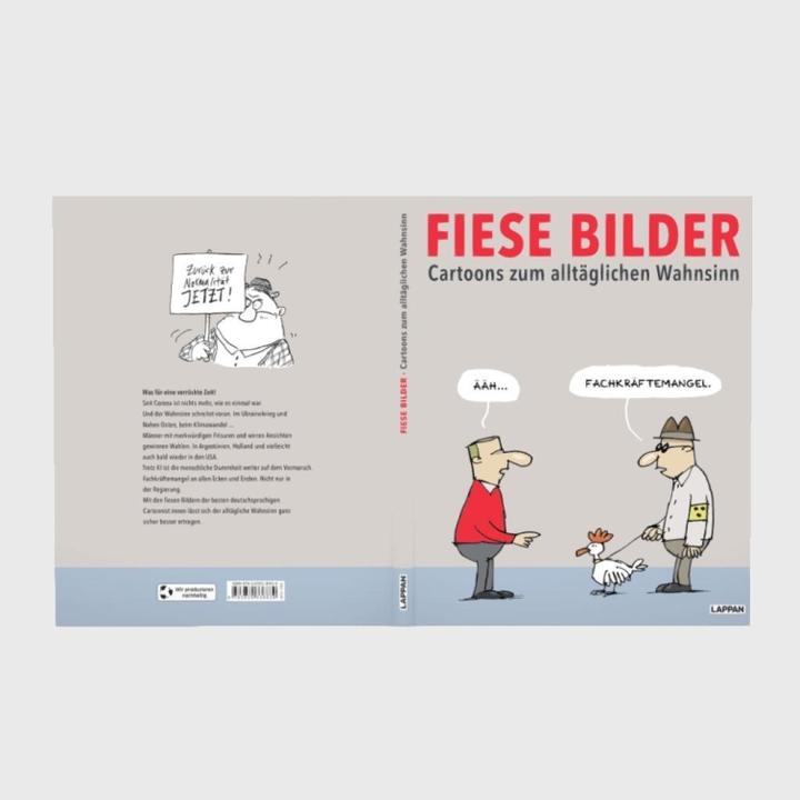 Immagine prodotto Fiese Bilder - Buchausgabe 2024 (Tedesco, Wolfgang Kleinert, Dieter Schwalm, 2024)