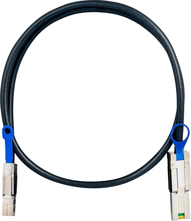 Produktbild QNAP Mini-SAS Kabel SFF-8088 zu SFF-8088 1m