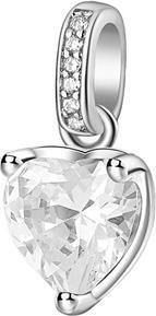 Produktbild Brosway - Fancy Infinite White Heart Silver Pendant FIW28