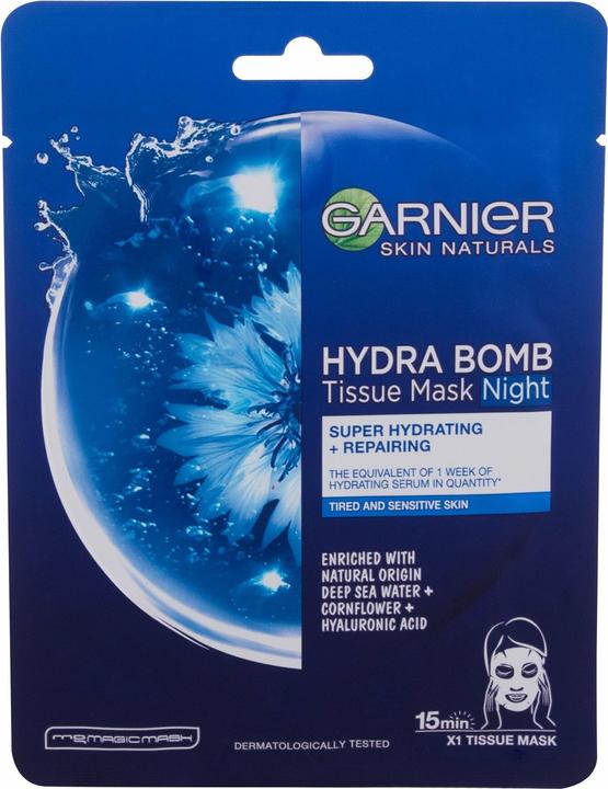 Garnier Skin Naturals Hydra Bomb Night Mask (pelle stanca e spenta) - Maschera viso 1 pz 1.0ks (L)