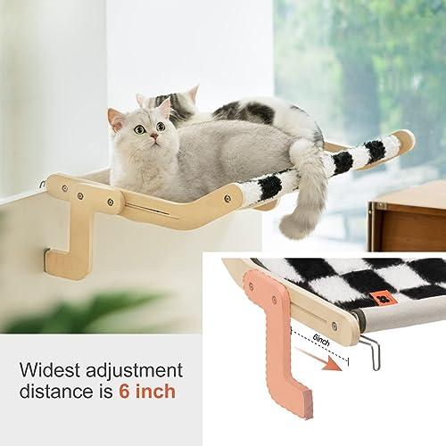Produktbild Alopini Katze Hängematte Fenster Sitze für Katzen Fensterbank Bett Katze hängenden Bett Fenster