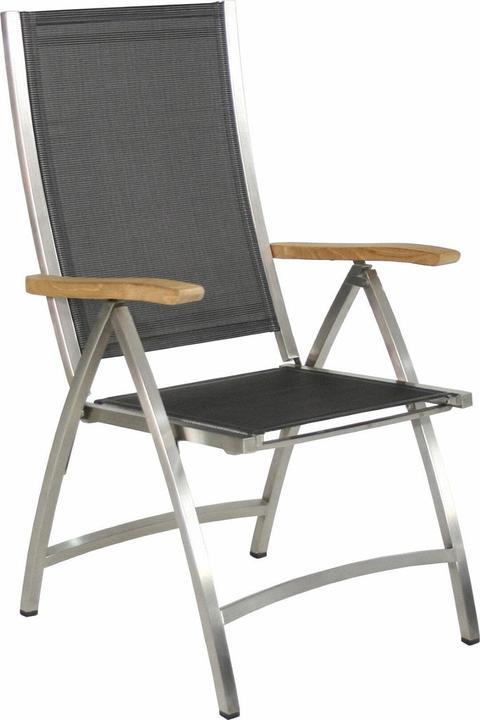 Produktbild Zebra Gartenmöbelreihe PONTIAC PONTIAC Sessel hohe Lehne argenta