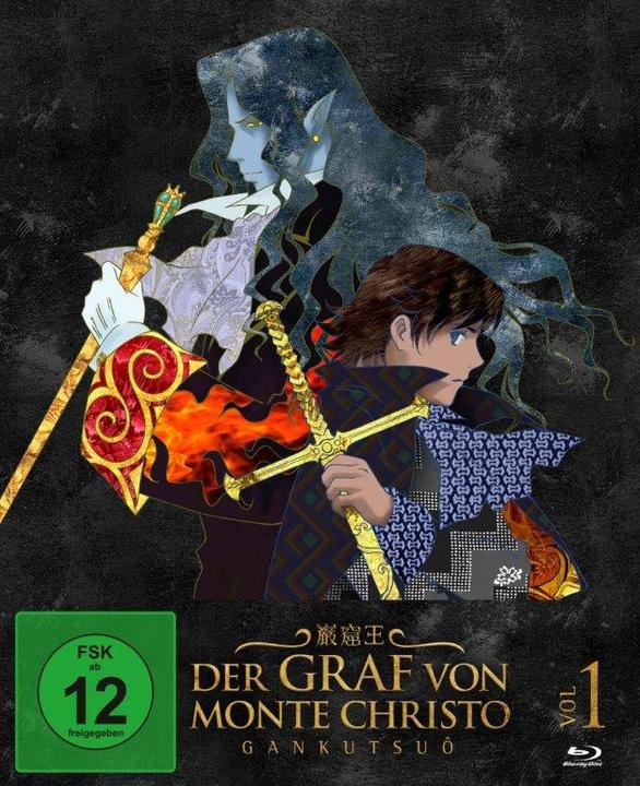 Actual product image The Count of Monte Cristo - Gankutsuô Vol. 1 (Ep. 1-8) (2 Blu-rays) (Blu-ray, German, Japanese)