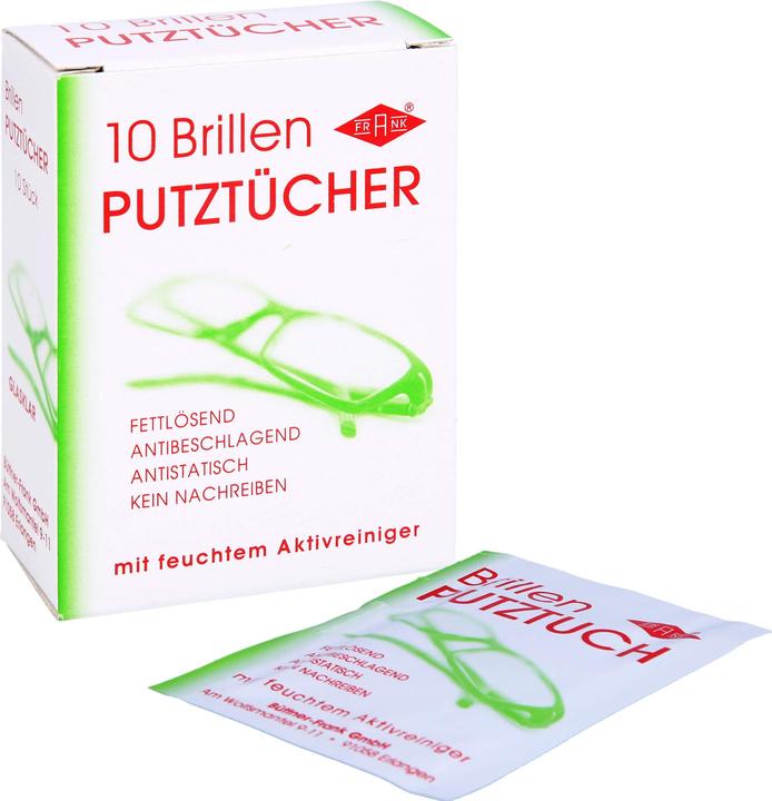 Produktbild BabyFrank Einmal Brillenputztue Fra, 10 St TUE