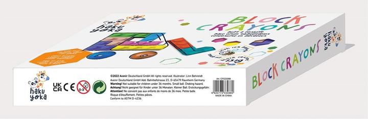 Produktbild Haku Yoka Block-Wachsmalkreiden Gabelstapler (MQ2) (Mehrfarbig)