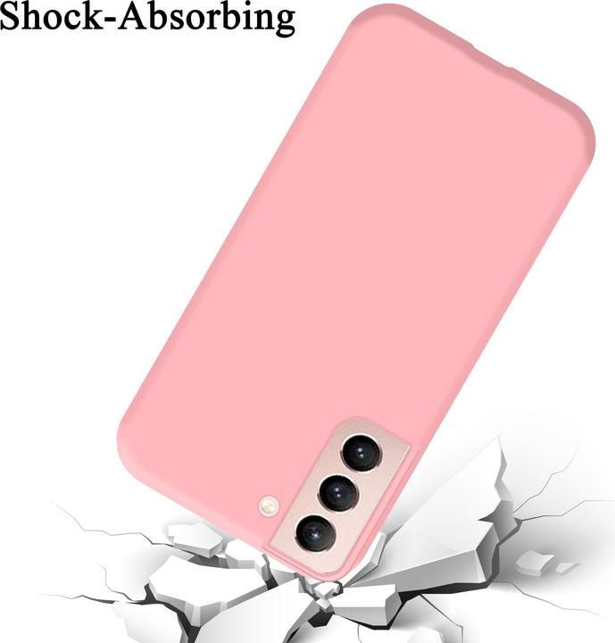 Actual product image Cadorabo TPU Liquid Silicone Case Cover (Samsung Galaxy S21 5G)