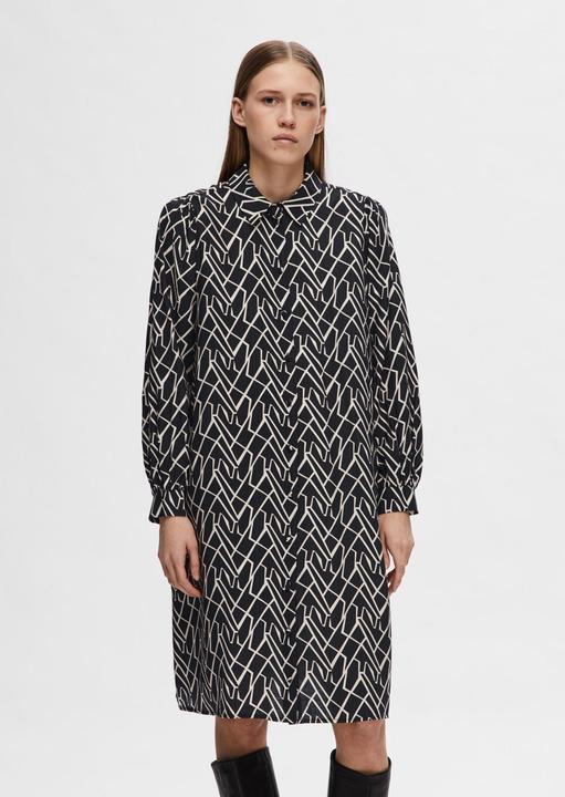Image du produit Selected Femme Robe chemisier imprimée (36)