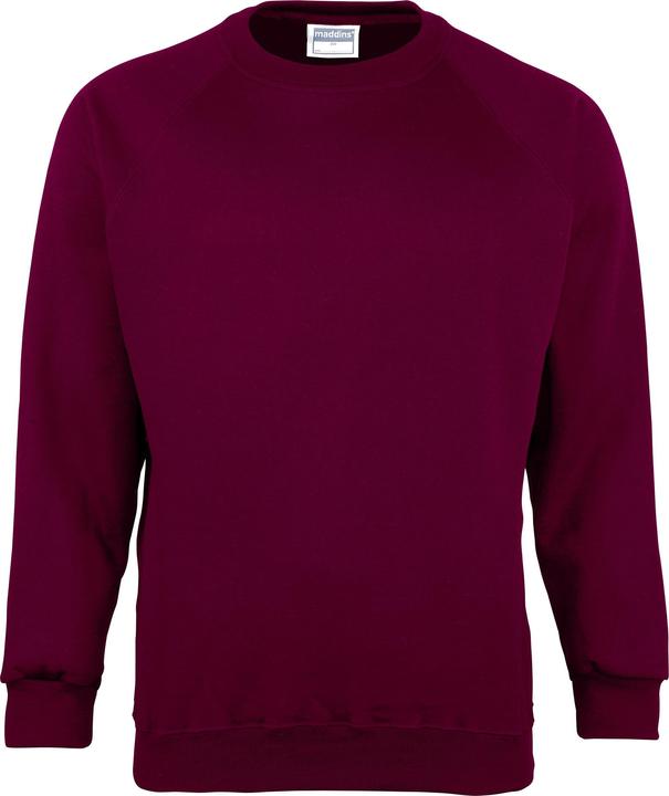 Maddins Sweatshirt Coloursure Rundhalsausschnitt (2 StückPackung)