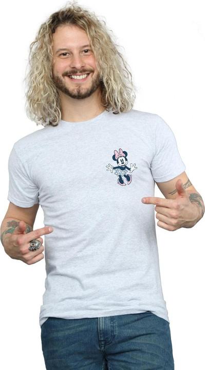 Immagine prodotto Disney Minnie Mouse Dancing Chest Maglietta Uomo (3XL)