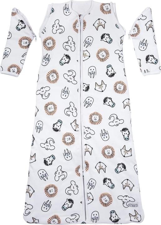 Produktbild Meyco Baby Animal Babyschlafsack mit abnehmbaren Ärmeln (60 cm)