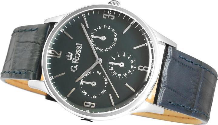 Actual product image Gino Rossi watch 10737A-6F1 (zg258e) blue (42 mm)