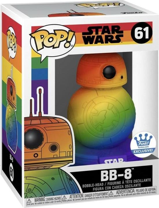 Produktbild Funko POP! Star Wars Fierté Arc-en-Ciel BB-8