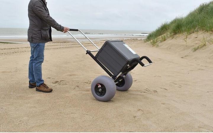 Produktbild 9WS Diable en Alu pour paddle avec roues ballon idales pour le sable