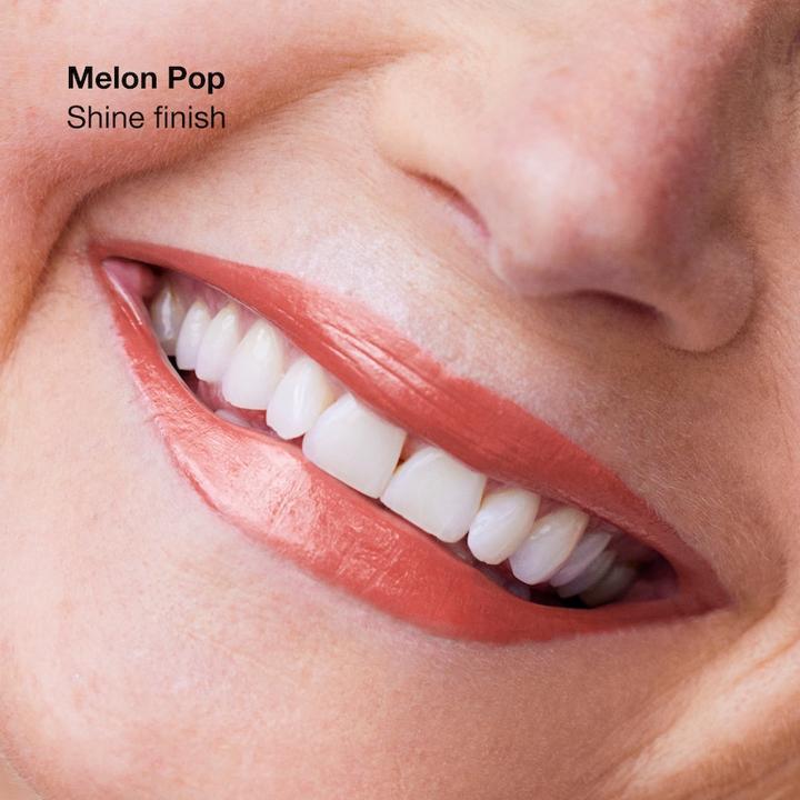 Actual product image Clinique Pop Longwear Lipstick Shine Melon Pop (Melon pop)